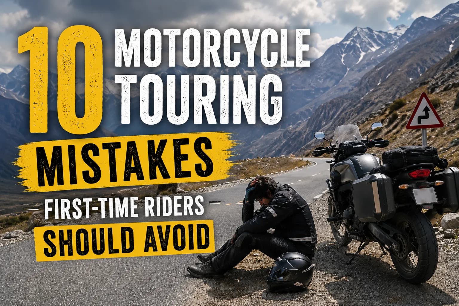 10 Motorcycle Touring Mistakes First-Time Riders Should Avoid