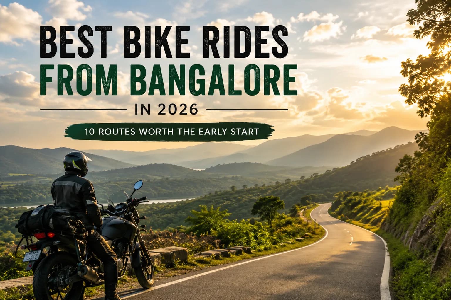 Best Bike Rides From Bangalore in 2026: 10 Routes Worth the Early Start