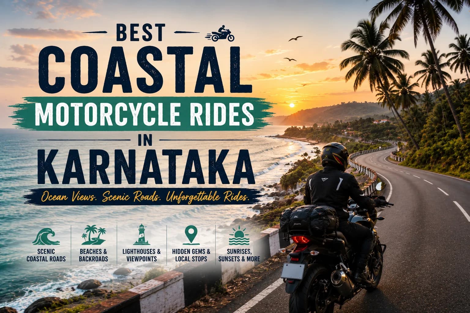 Best Coastal Motorcycle Rides in Karnataka
