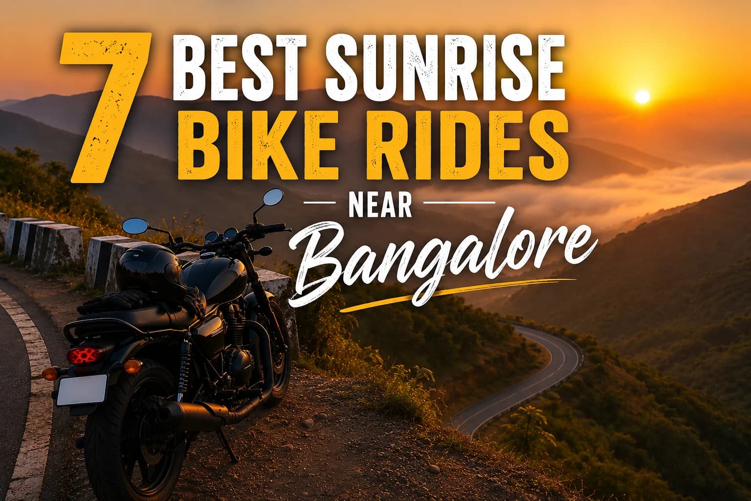 7 Best Sunrise Bike Rides Near Bangalore